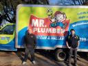 Mr. Plumber by Metzler & Hallam logo